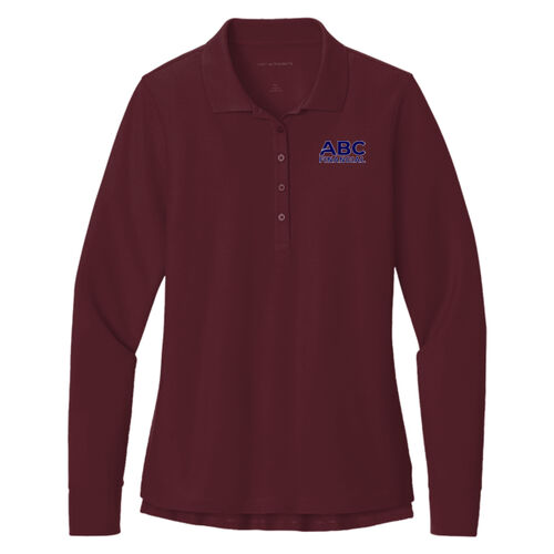 LC - Women's Wearever Signature Pique Long Sleeve Polo Thumbnail