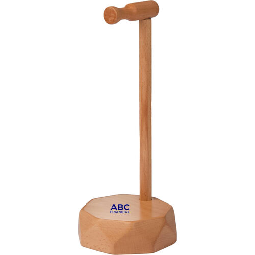 CC - Desk Tune FSC 100% Wood Headphone Stand Thumbnail