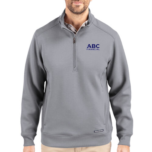 LC - Roam Eco Recycled Quarter Zip Mens Pullover Thumbnail