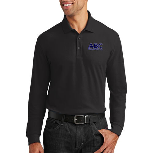 LC - Long Sleeve Core Classic Pique Polo Thumbnail